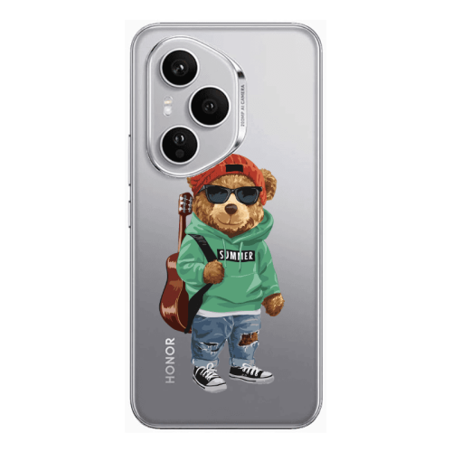 Honor Magic 400 Pro Summer Tedy Transparent Silicone TPU Θήκη